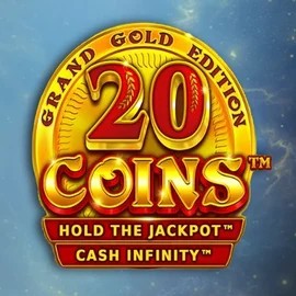20 Coins Grand Gold Edition by Wazdan, showcased at ozwincasinos.es – game logo