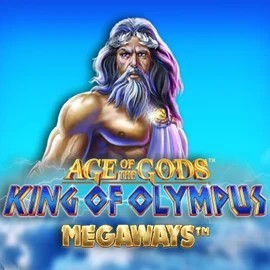 Age Of The Gods: King of Olympus Megaways logo by Origins at Ozwin Casino
