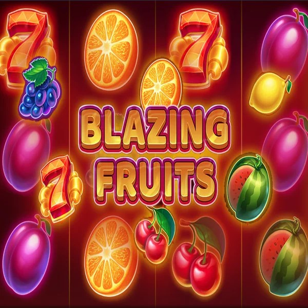 Blazing Fruits logo by Inbet Games at Ozwin Casino