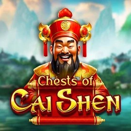 Slots logo of Chests of Cai Shen from Pragmatic Play at Ozwin Casino