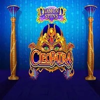 Diamond Spins Cleopatra slot logo by IGT at Ozwin Casino