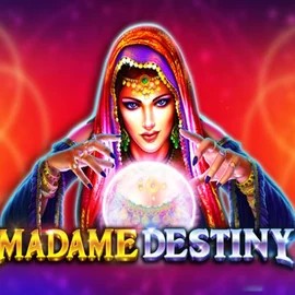 Madame Destiny online game logo by Pragmatic Play on ozwincasinos.es