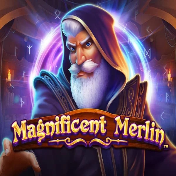 Magnificent Merlin slot visual from Greentube available on ozwincasinos.es