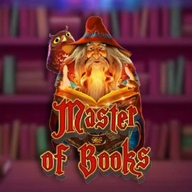 Master of Books online game logo by Swintt on ozwincasinos.es